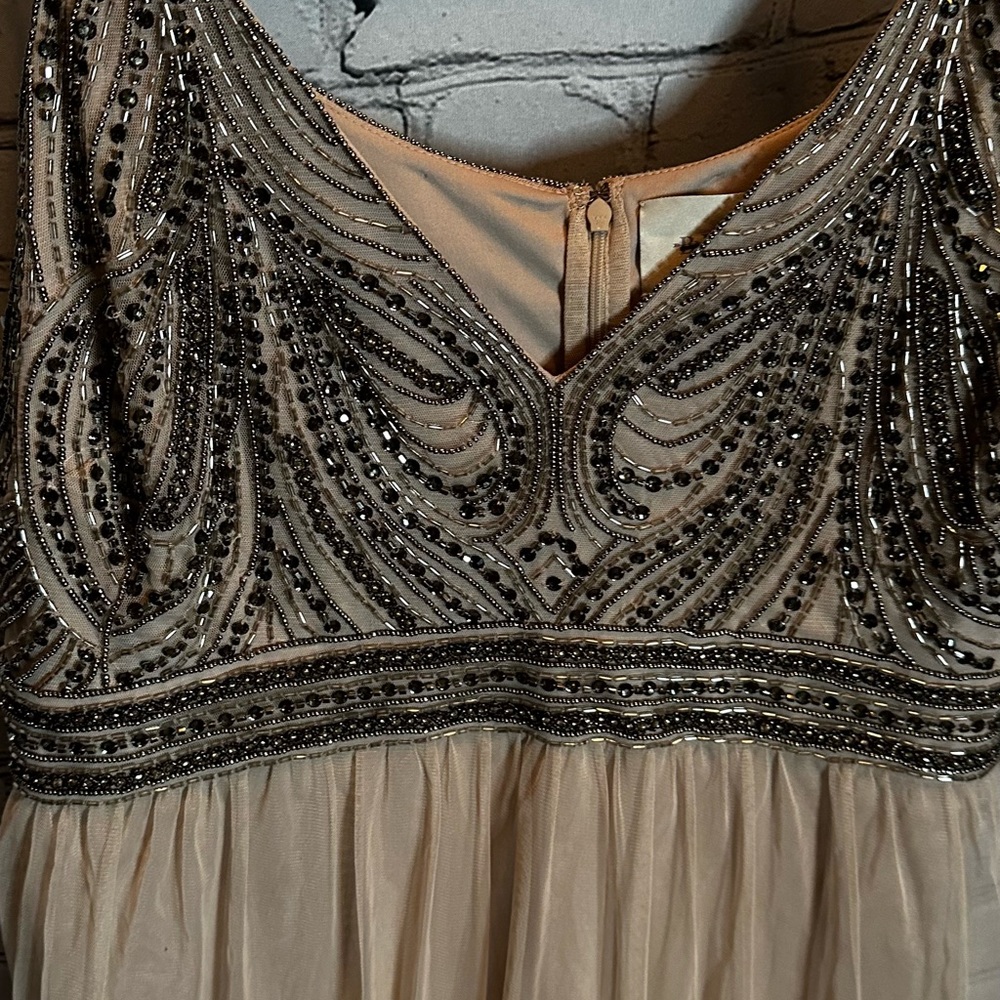 BHDLN x Vilette Beaded Tule Gown - Picture 4 of 8